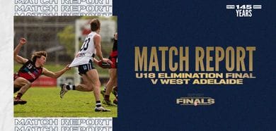 Under-18 Match Report: Elimination Final vs West Adelaide